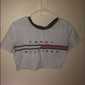 Tommy Crop Top